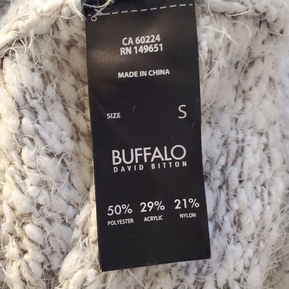 Buffalo David Bitton Scoop Neck Sweater sz Sm - Picture 9 of 10